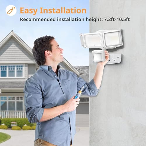 LEPOWER quick wireless installation with mounting accessories
