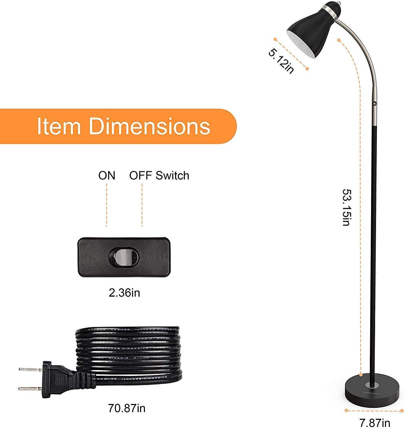 LEPOWER easy assemble design enables quick setup in minutes.