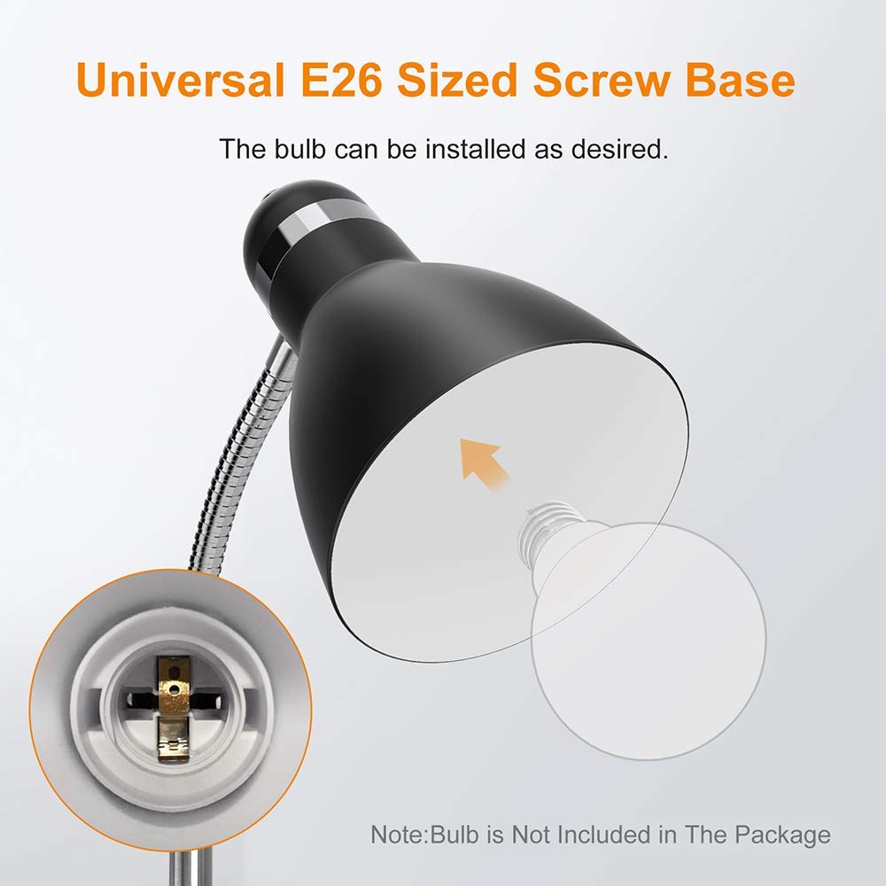 LEPOWER metal shade and base offer a durable, stylish presence in any room.