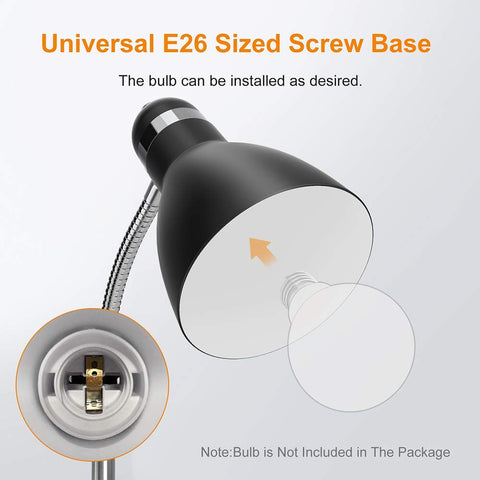LEPOWER metal shade and base offer a durable, stylish presence in any room.