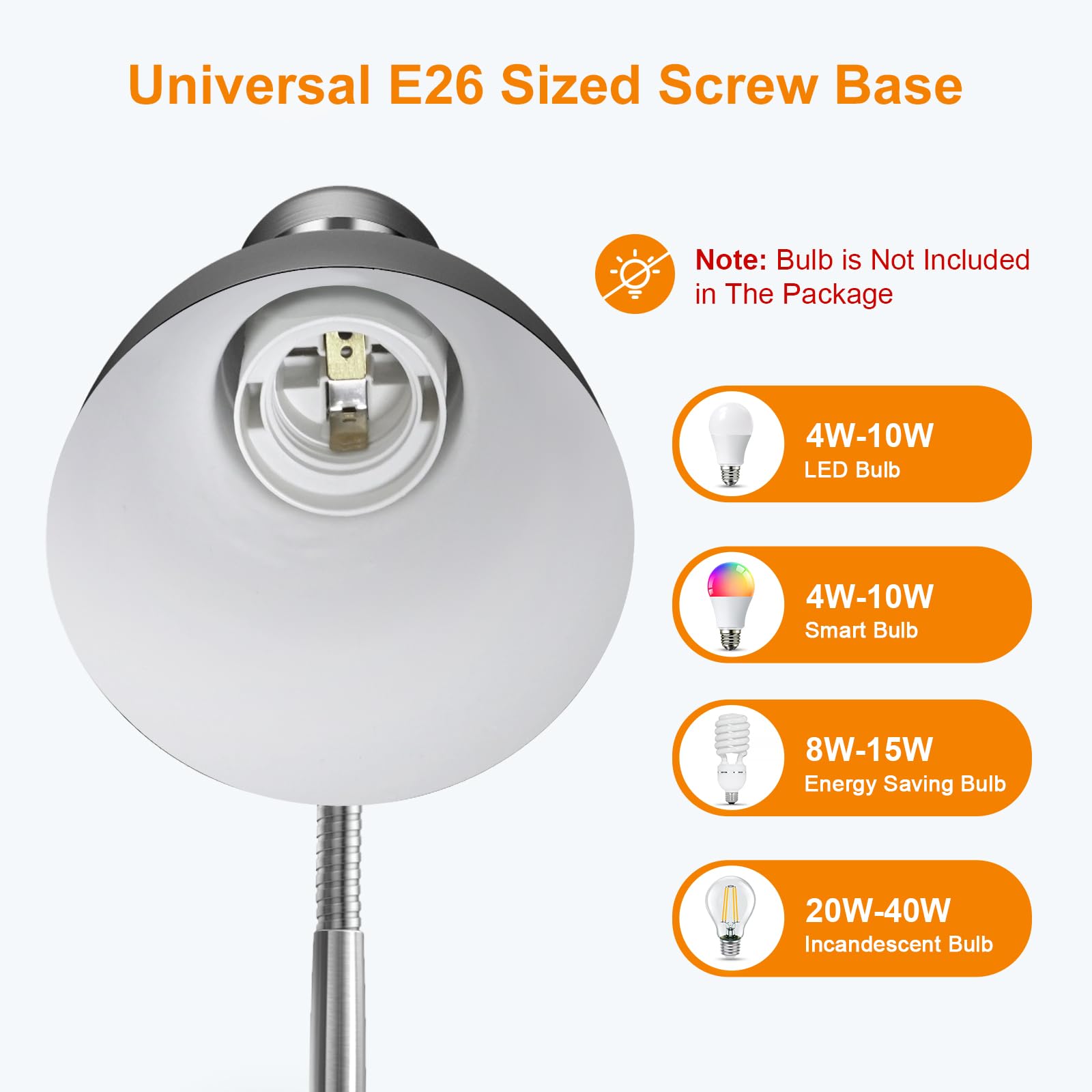 LEPOWER heat dissipation design keeps the lamp cool during long use