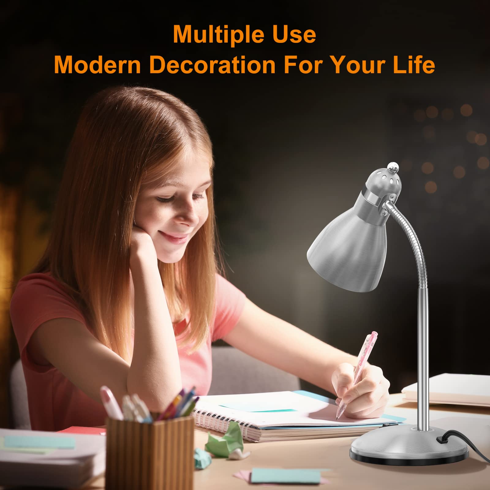 LEPOWER lamp with E26 base offers versatile bulb options