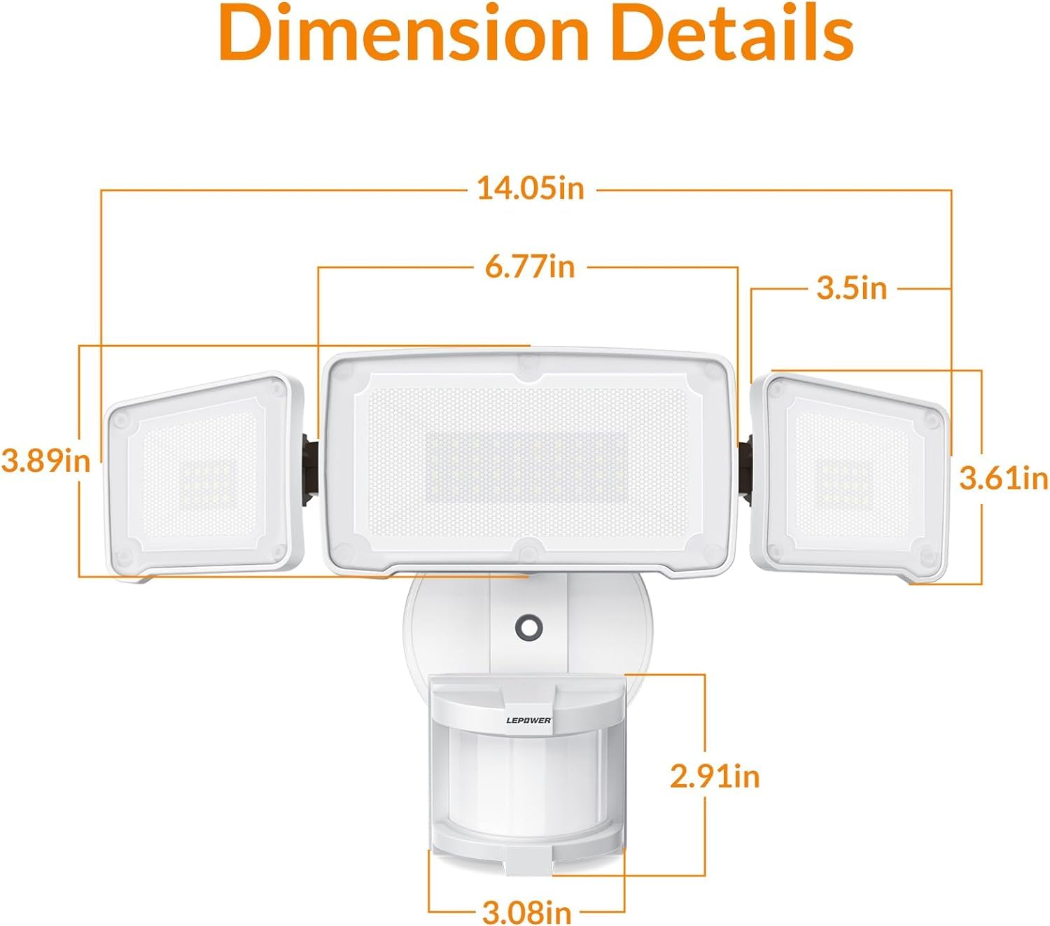 Weather-resistant outdoor lighting suitable for steps and pool areas.