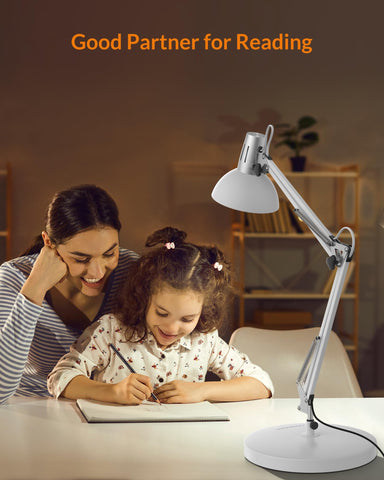 LEPOWER sturdy metal lampshade adds durability and a modern look