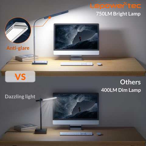 LEPOWER-TEC gooseneck 360-degree flexibility for precise light placement