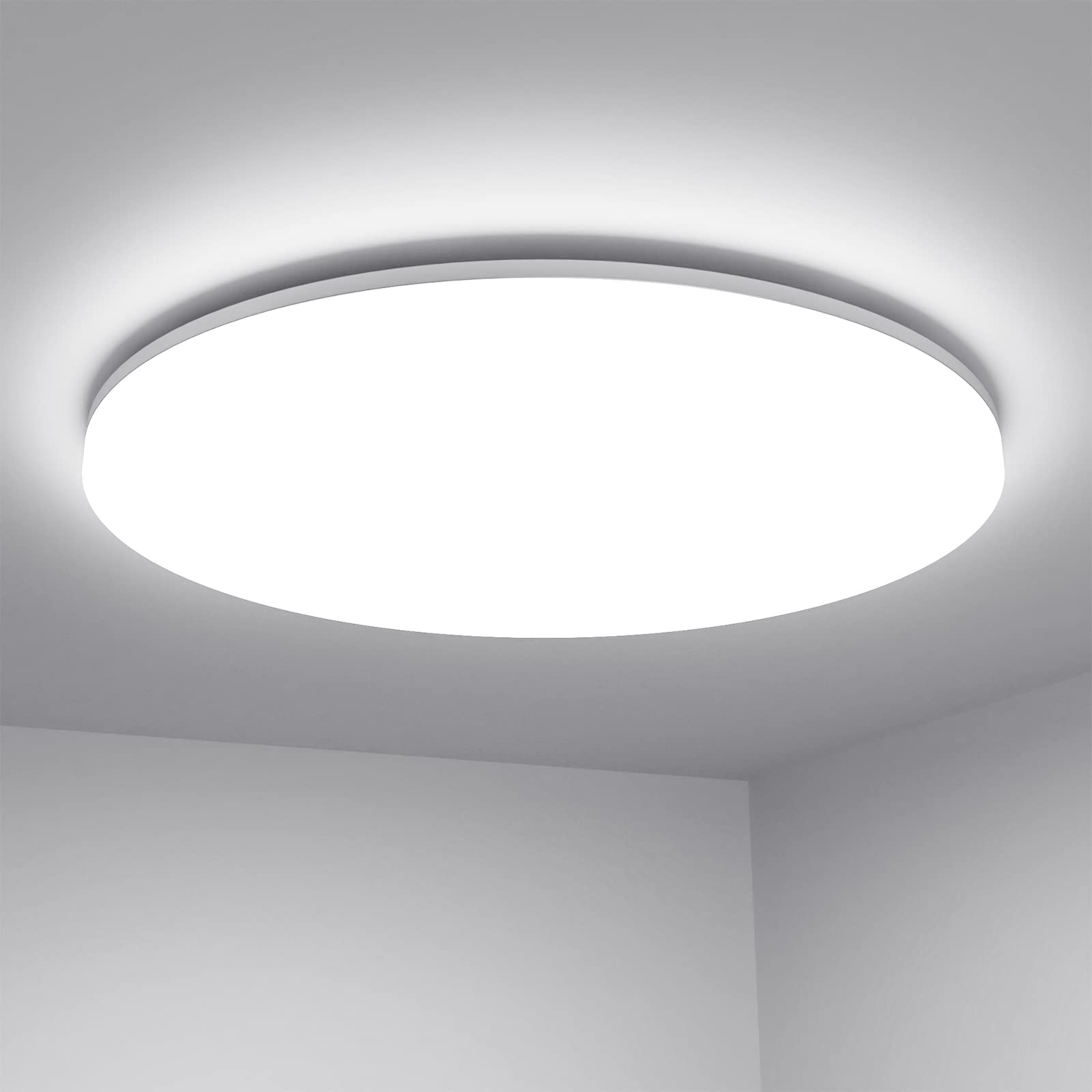 Lepro 11-inch flush-mount LED ceiling light provides 2400 lumens for versatile spaces.