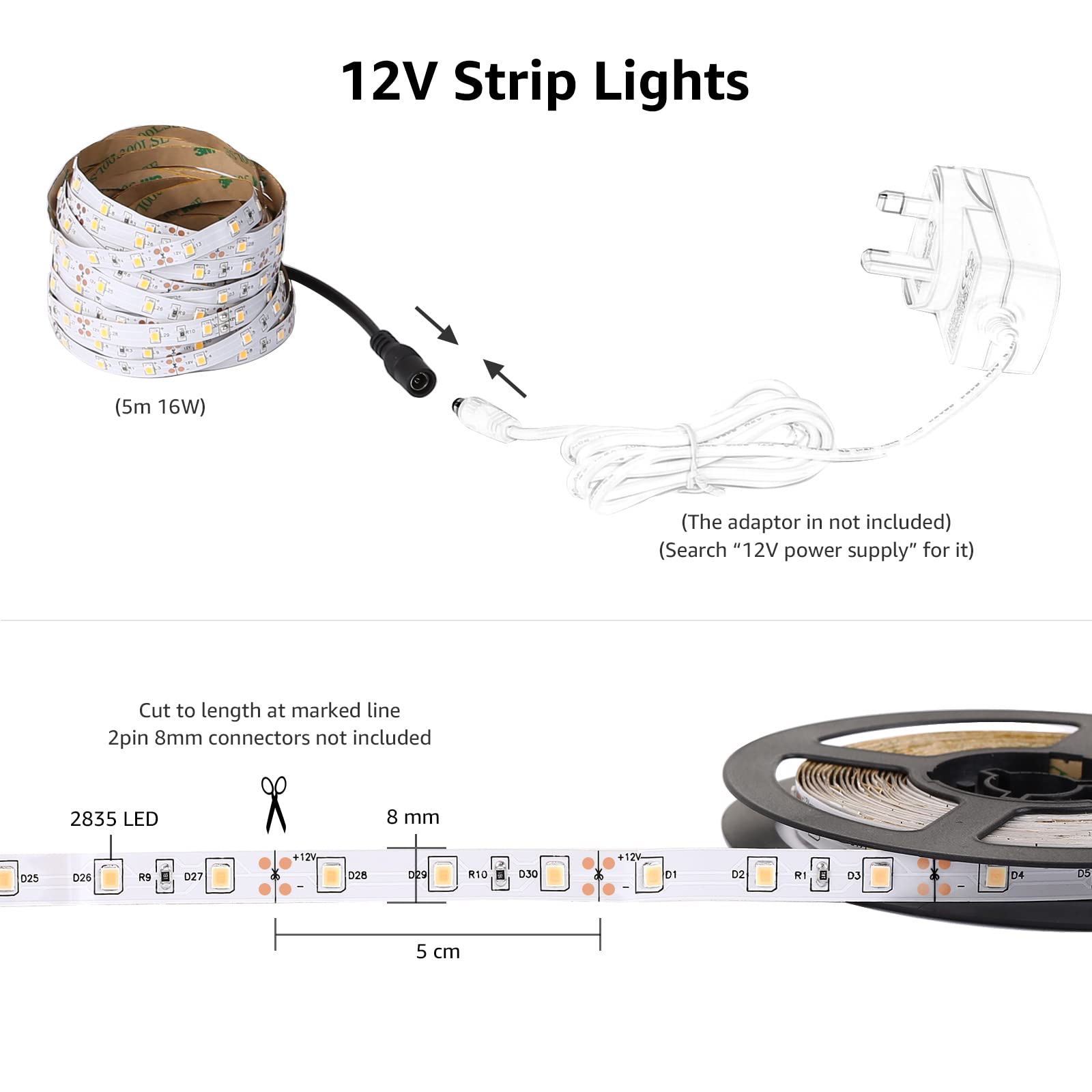 Lepro flexible PCB bending for corner lighting