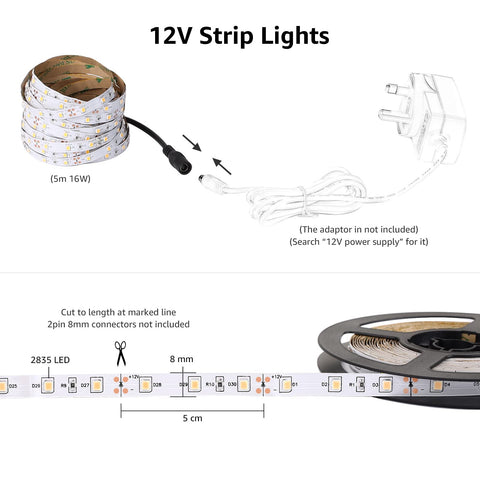 Lepro flexible PCB bending for corner lighting