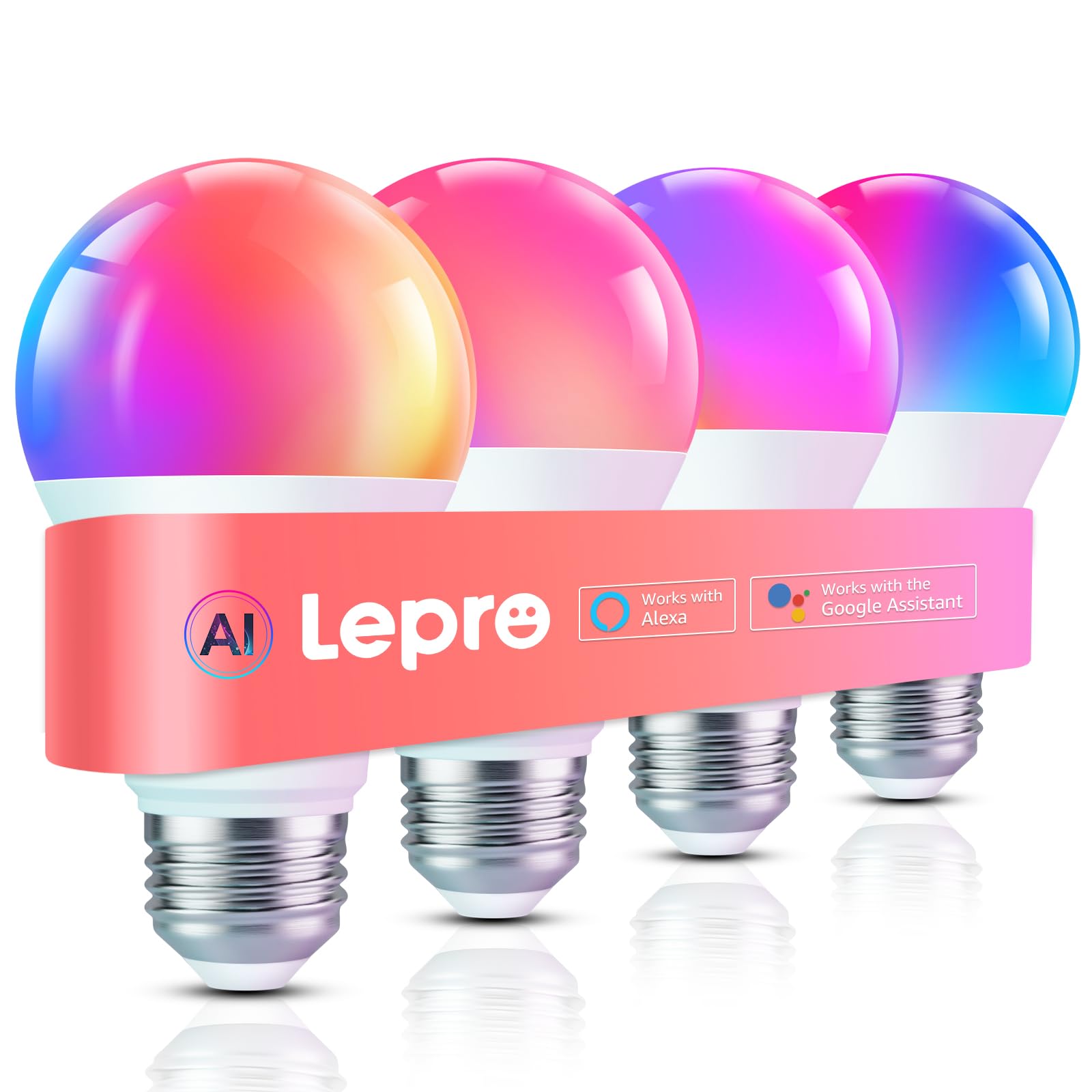 Lepro B1 four-pack delivering versatile ambient lighting for any room