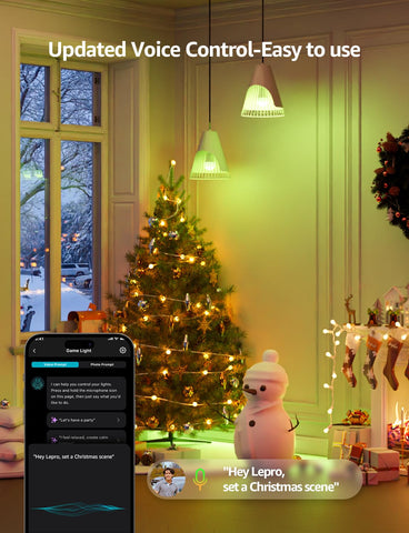 Lepro B1 voice control enables hands-free lighting with Alexa or Google Assistant