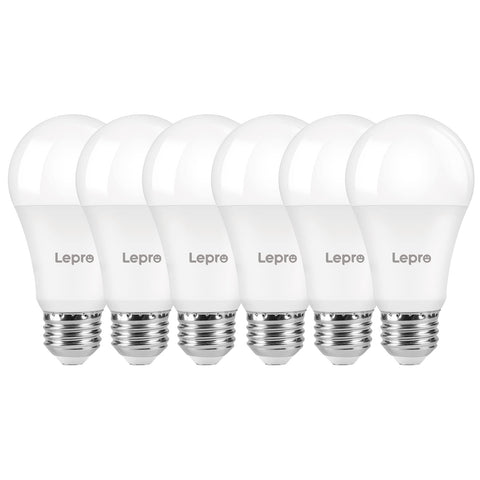 Lepro dimmable LED bulb in 2700K soft warm white for cozy mood lighting.