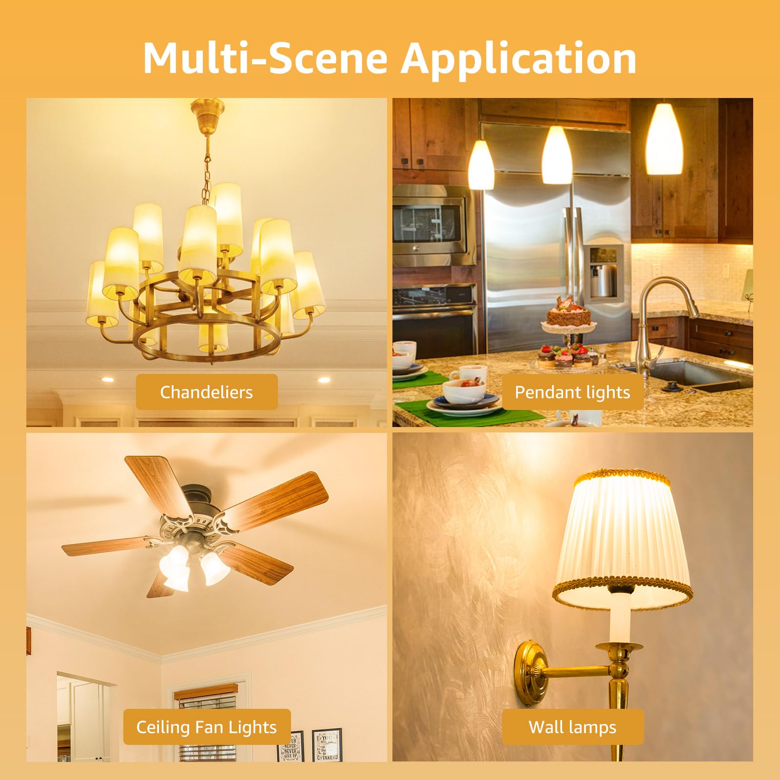 CRI 80+ preserves colors in home lighting