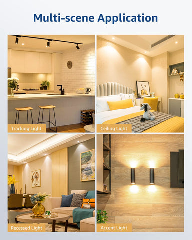Lepro GU10 bulb versatile for living room, bedroom, or kitchen