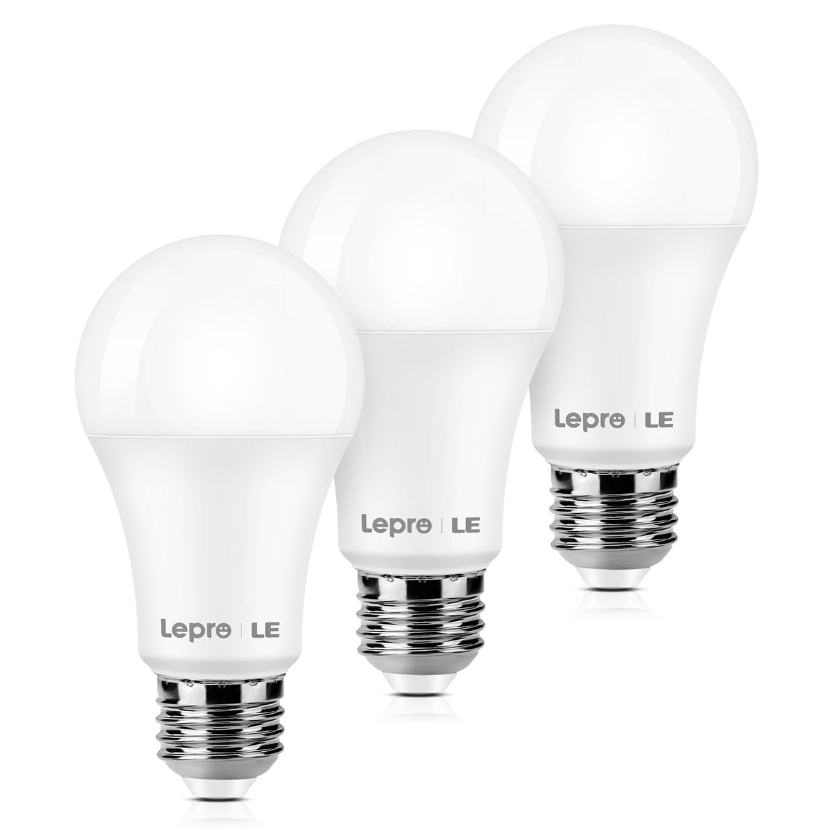 Lepro LED bulb 14W provides bright 1500 lumens in warm 2700K for cozy spaces.