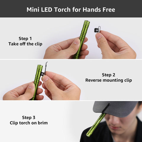 Lepro LED Pen Flashlight uses: repairs, camping, emergencies, and clinics.