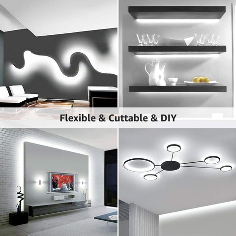 Lepro LED strip easy install with double-sided tape