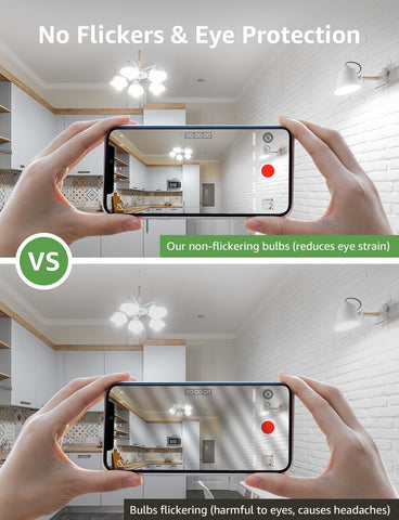 Lepro dimmable bulb offers a smooth 10 to 100% range for mood and tasks.