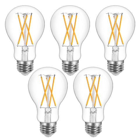 Lepro Vintage LED Bulbs with dimmable filament for cozy mood lighting.