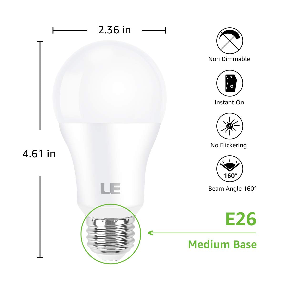Lepro warm white 2700K glow enhances living room ambience.