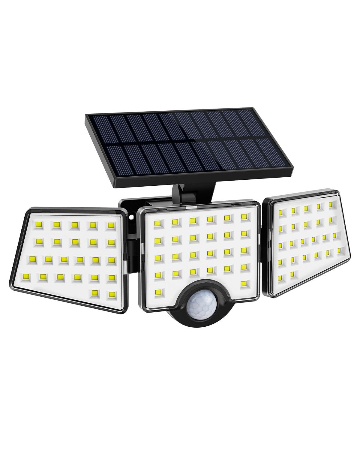 Lepro WL4000 three-head light with 270° coverage for wide outdoor areas.