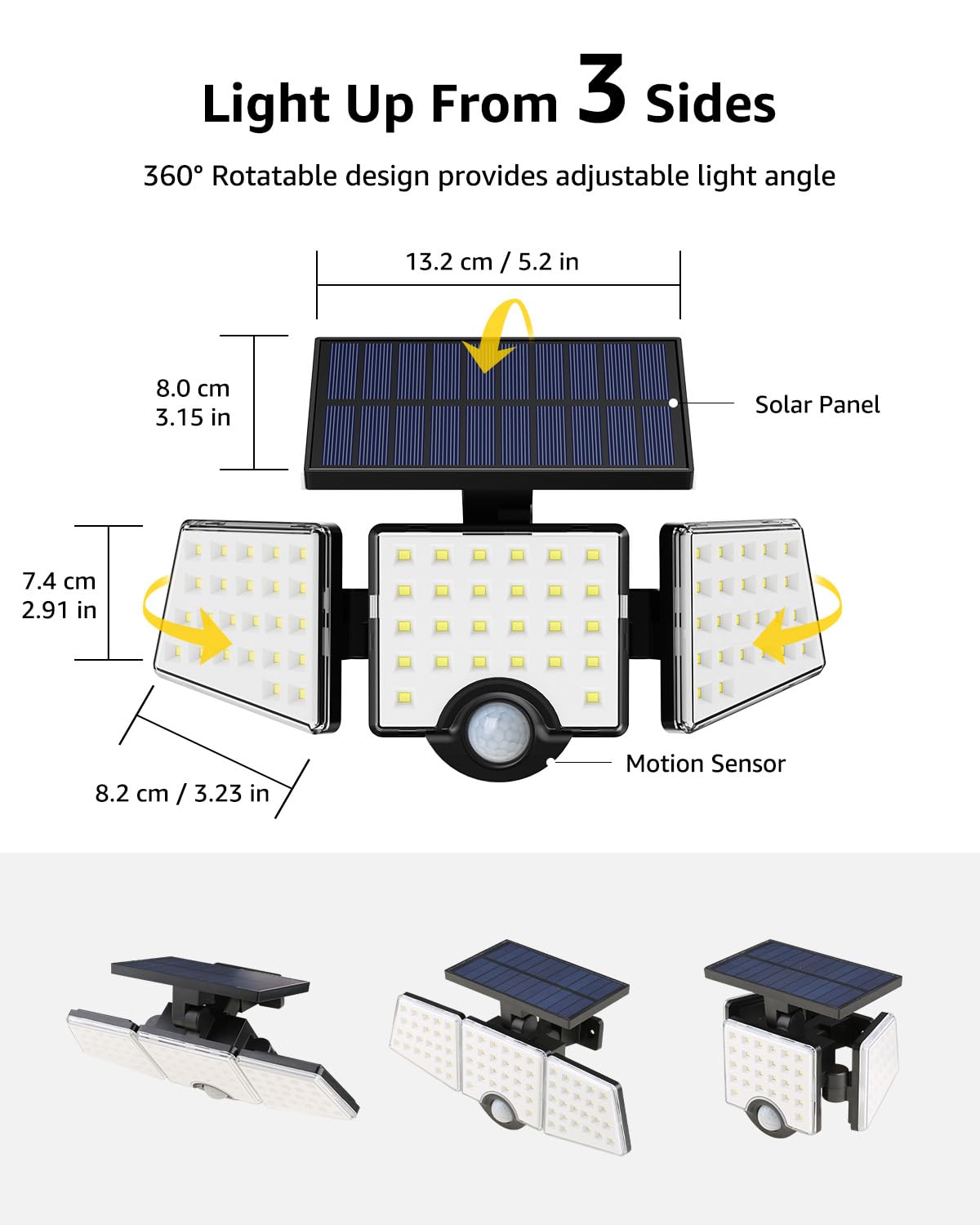 Lepro WL4000 easy wall-mount installation with included screws.