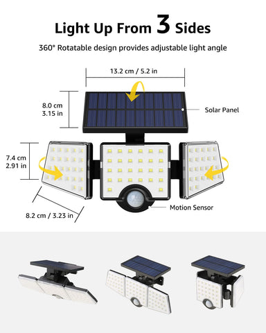 Lepro WL4000 easy wall-mount installation with included screws.