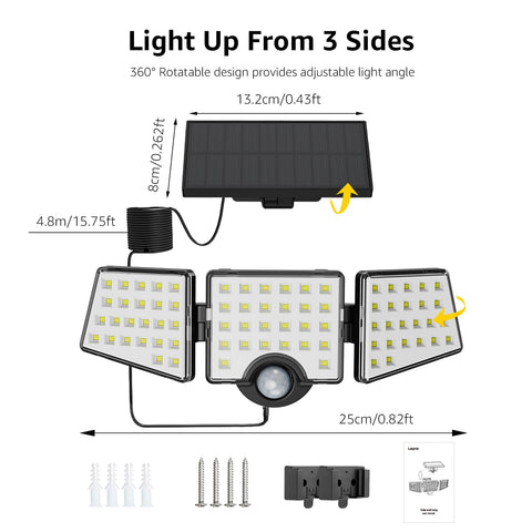 Lepro WL5000 motion sensor detects activity up to 26ft.