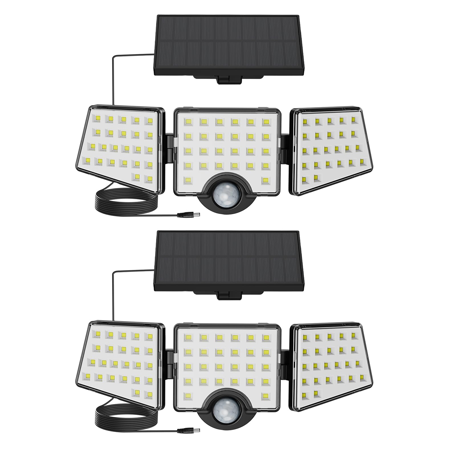 Lepro WL5000 three-heads outdoor light for wide driveways and entryways.