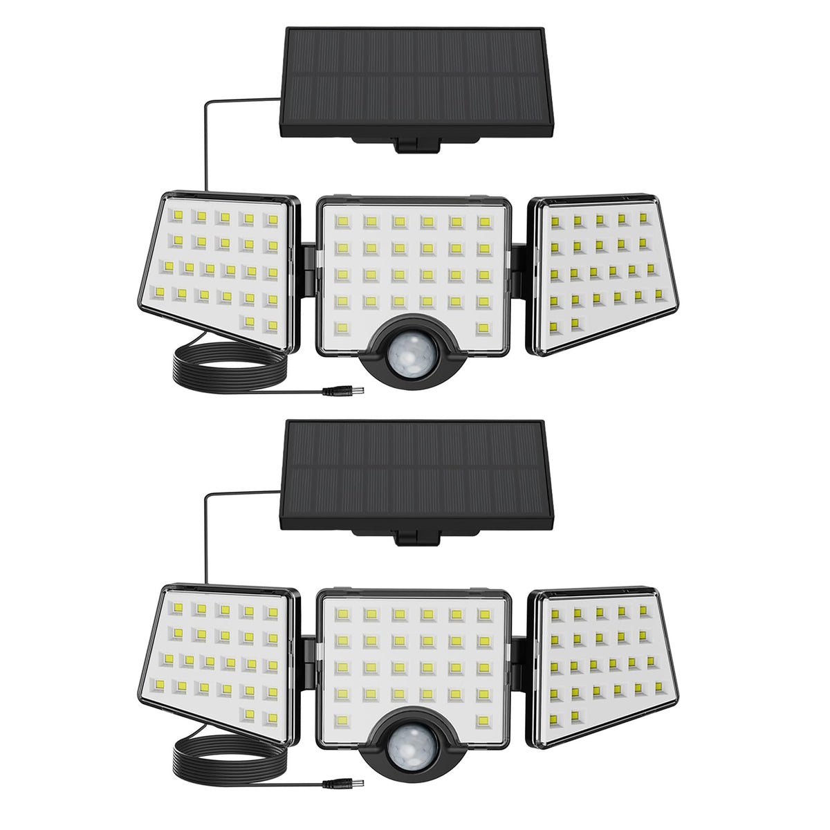 Lepro WL5000 three-heads outdoor light for wide driveways and entryways.