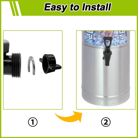 LERGNA easy-clean faucet detach enables quick maintenance after service