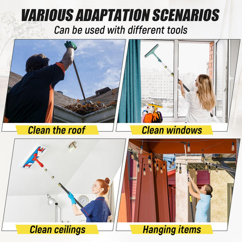 Leriton yellow-black design enhances grip and visibility during tasks.