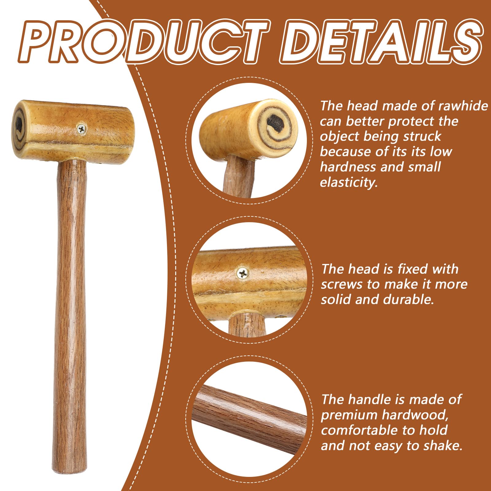 Leriton wooden handle detail showing sturdy connection and comfort grip.