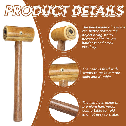 Leriton wooden handle detail showing sturdy connection and comfort grip.