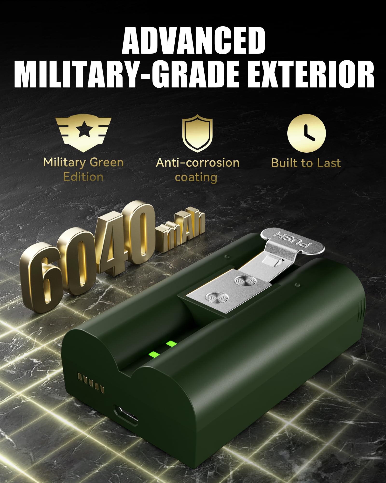 Dual charging station for Lesaps Ring batteries enabling simultaneous recharge.