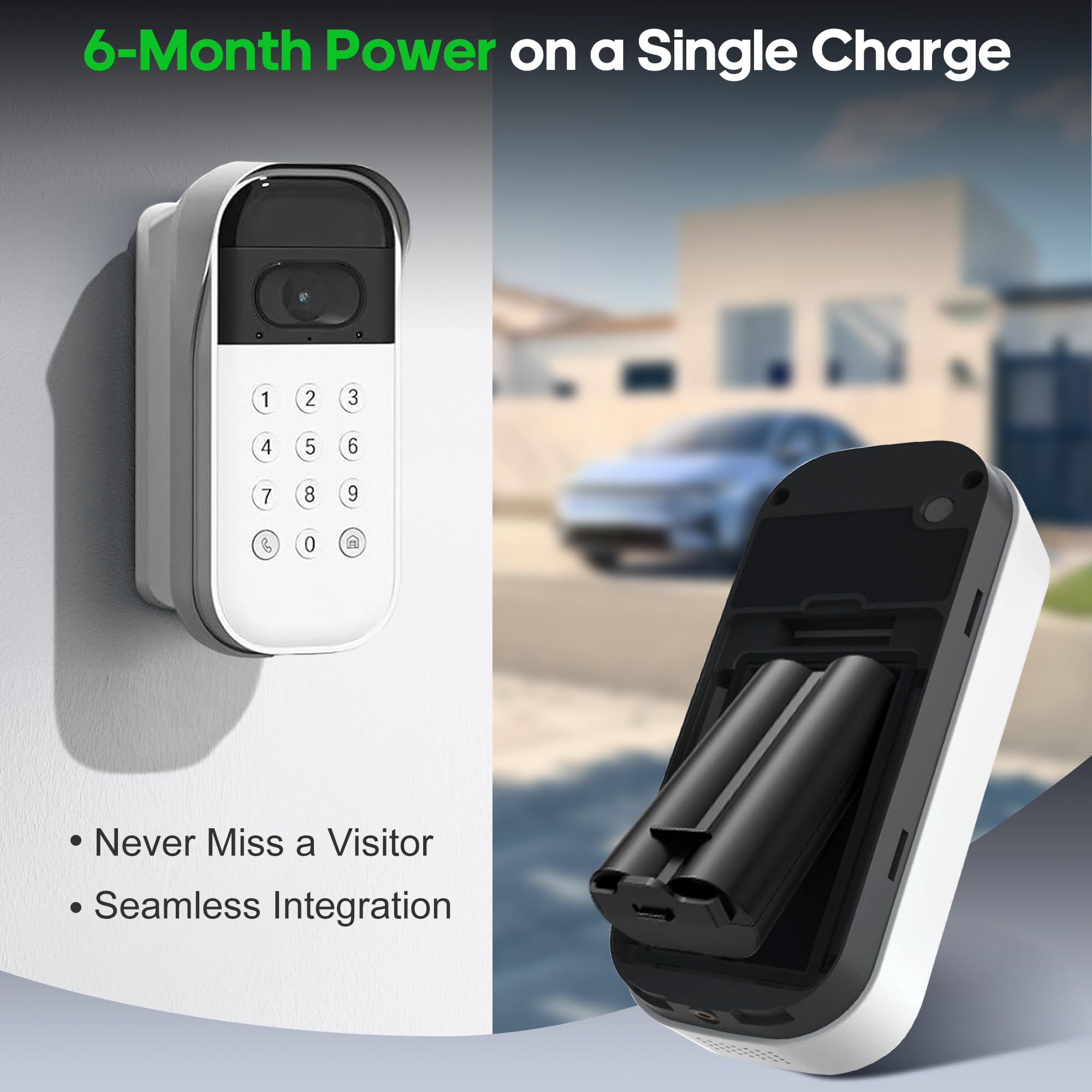 Lesaps Type-C fast charging indicator highlights quick recharge and monitoring.