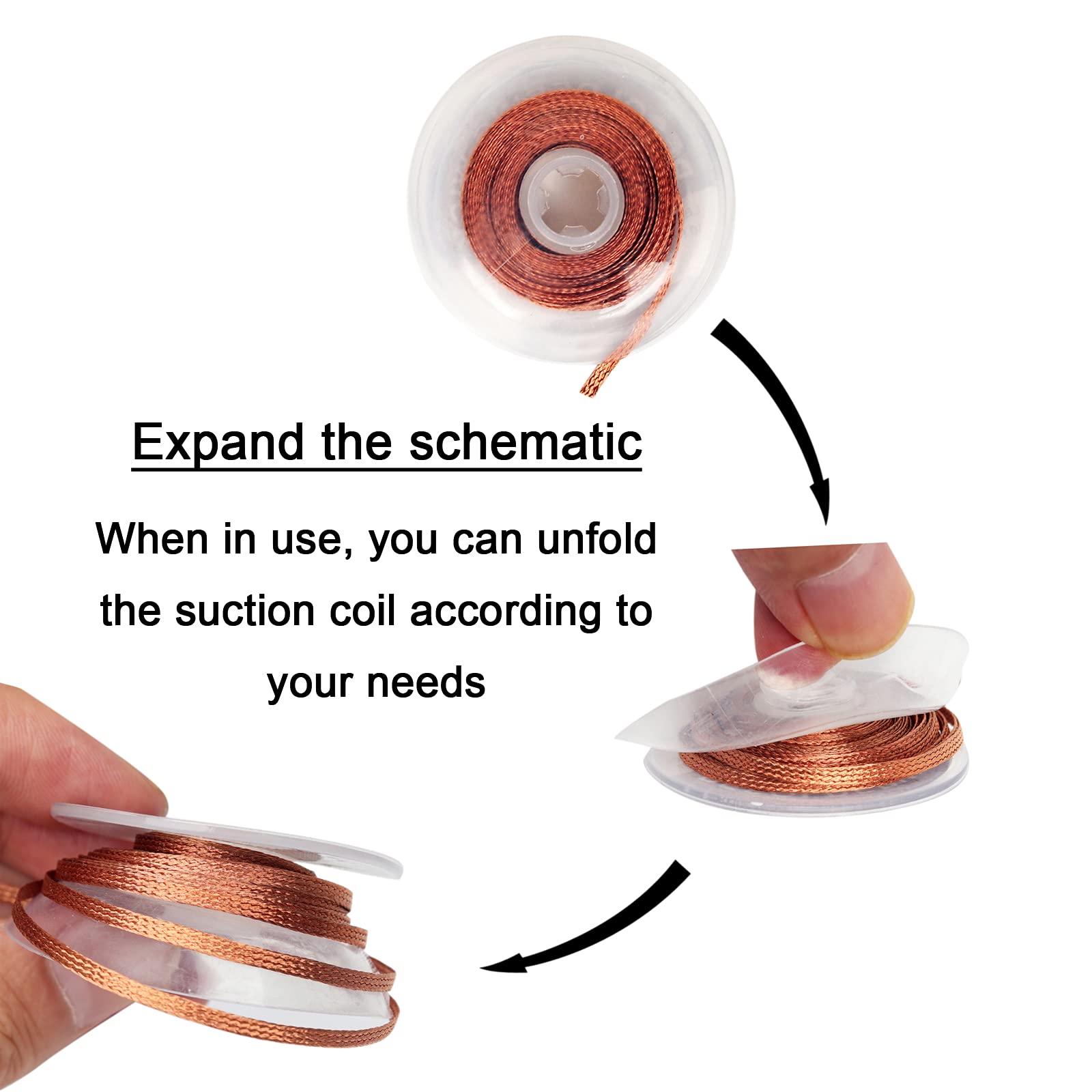 Lesnow Solder Wicks ideal for labs, home, and industrial workstations