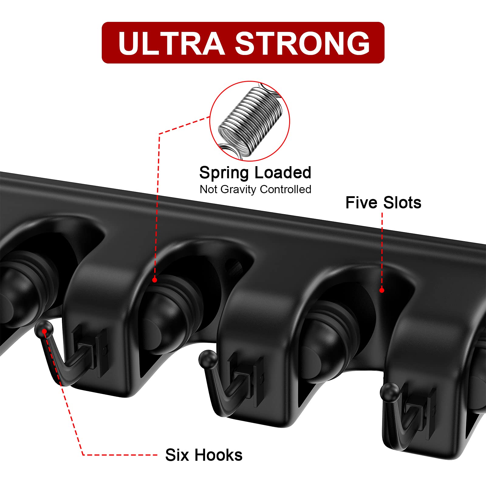 LETMY easy-install kit includes screws and anchors for quick setup.