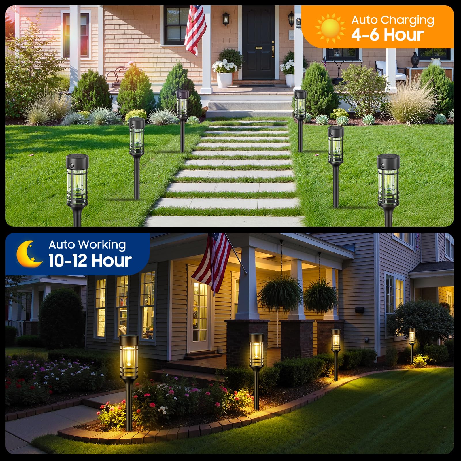 LETMY IP65 waterproof outdoor lights withstand rain and snow