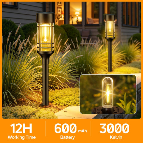 LETMY IP65-rated lights endure all weather for year-round use