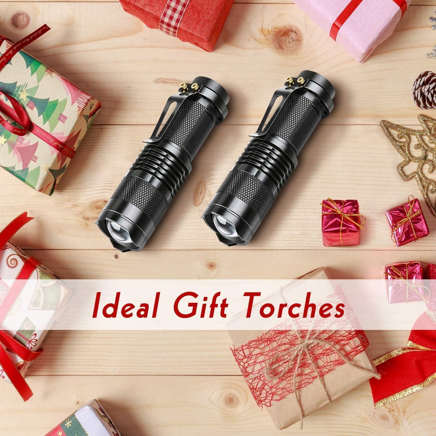 LETMY Flashlight rugged, waterproof build for outdoor use.