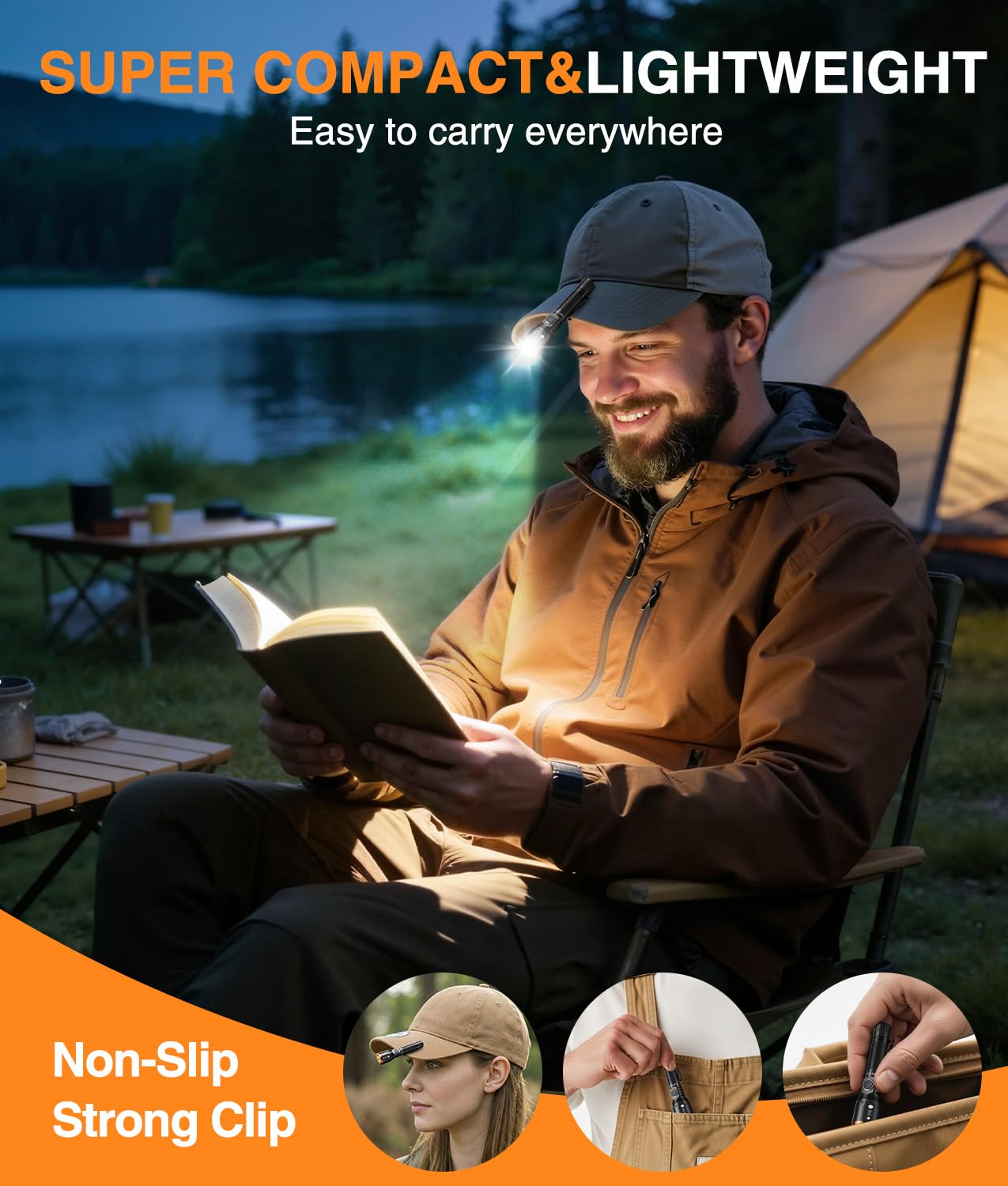 LETMY type-c rechargeable flashlight ready for fast charging
