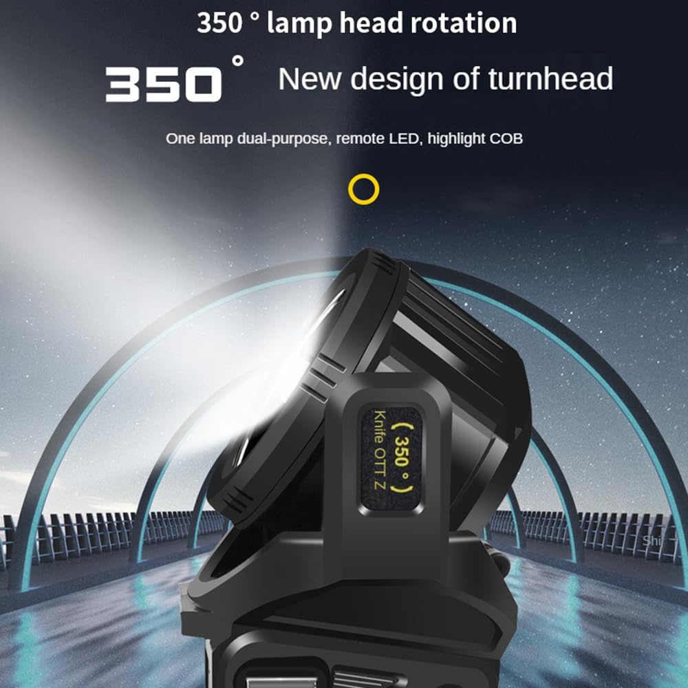 LETour 1,300,000 L spotlight beam distance reaching far into the night