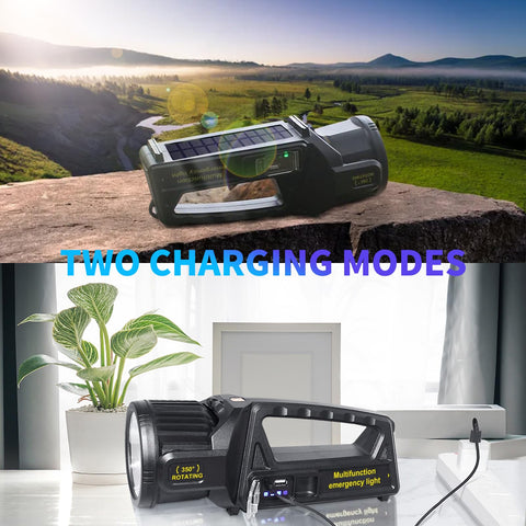 LETour 1,300,000 L spotlight compact handheld design for outdoor use