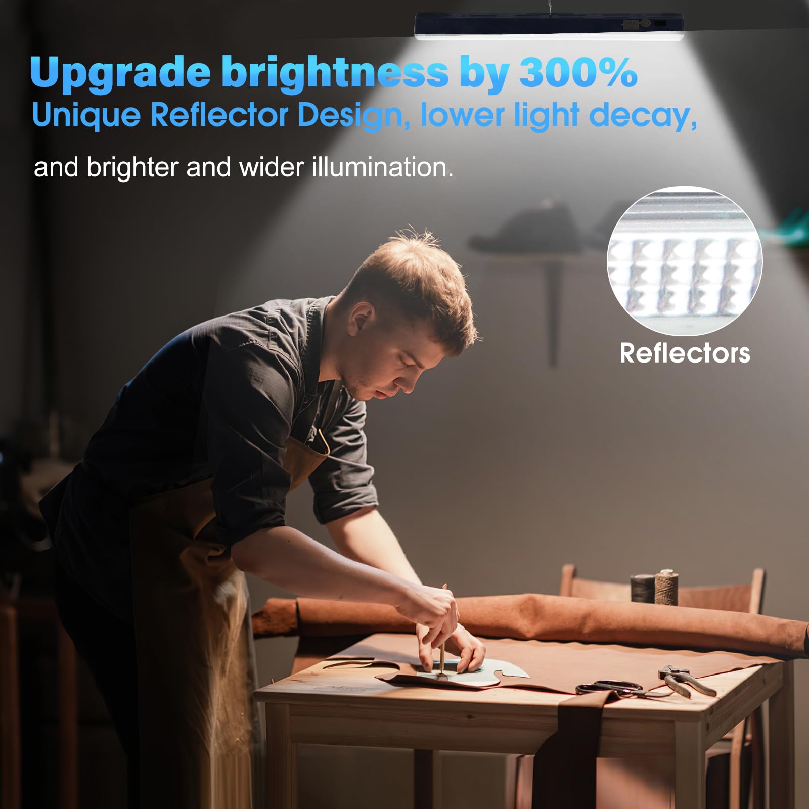 Letour Magnetic Light Bar color modes enable adaptable lighting for tasks.