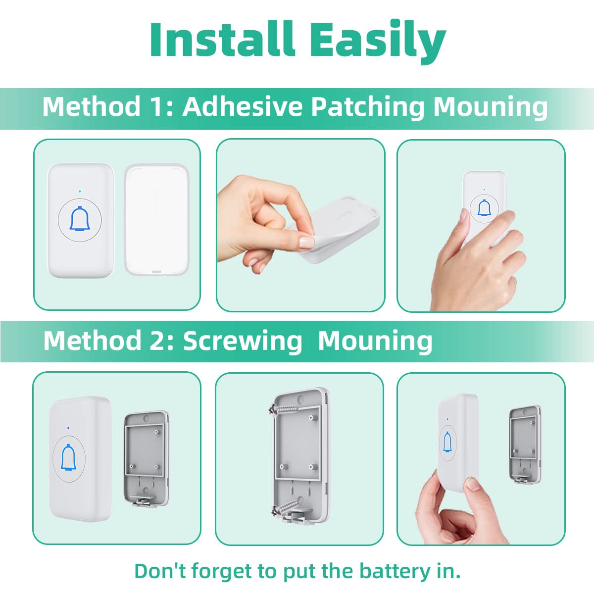 LetsWill LED indicators show activity on the transmitter and receiver