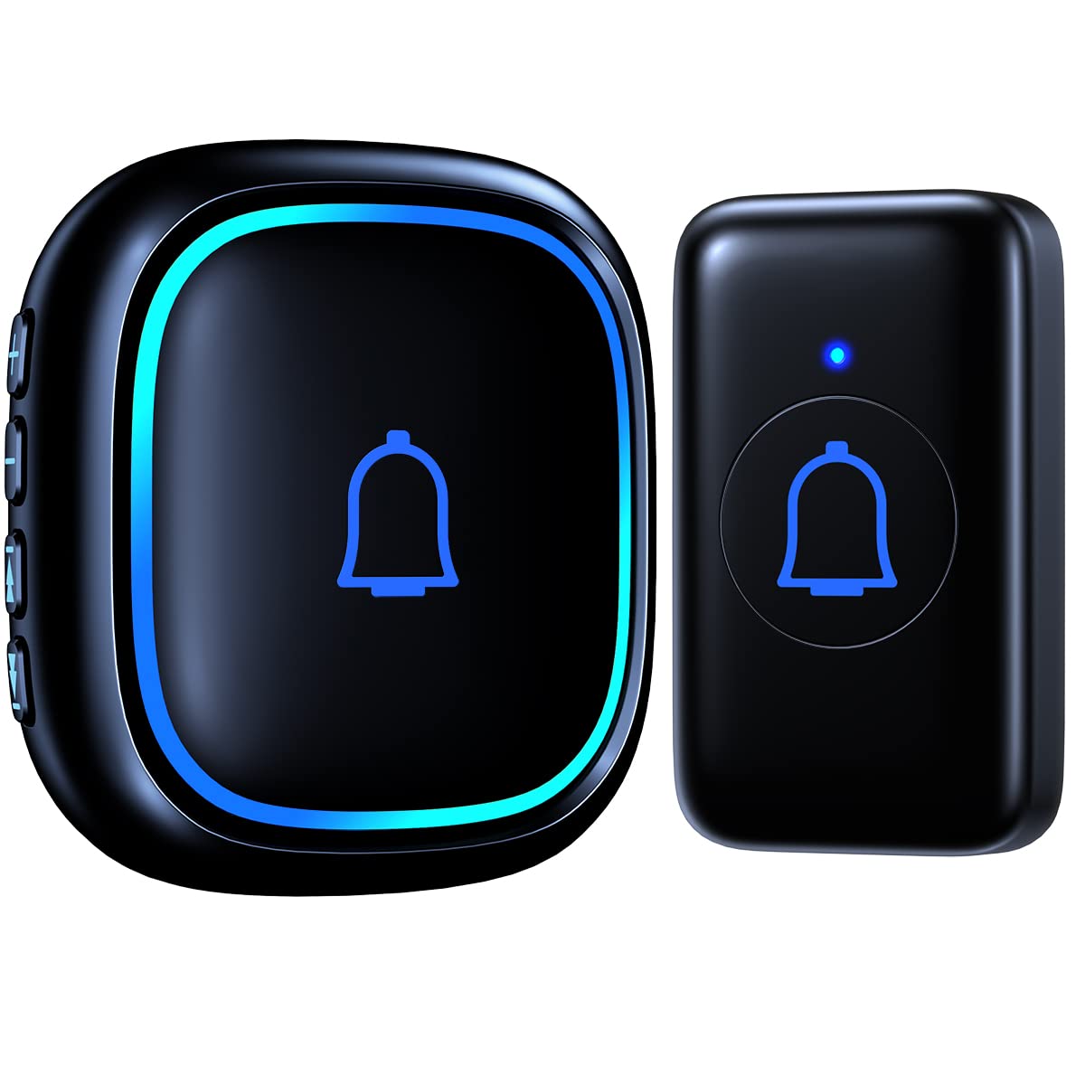 LetsWill IP66 doorbell receiver setup for simple room placement.