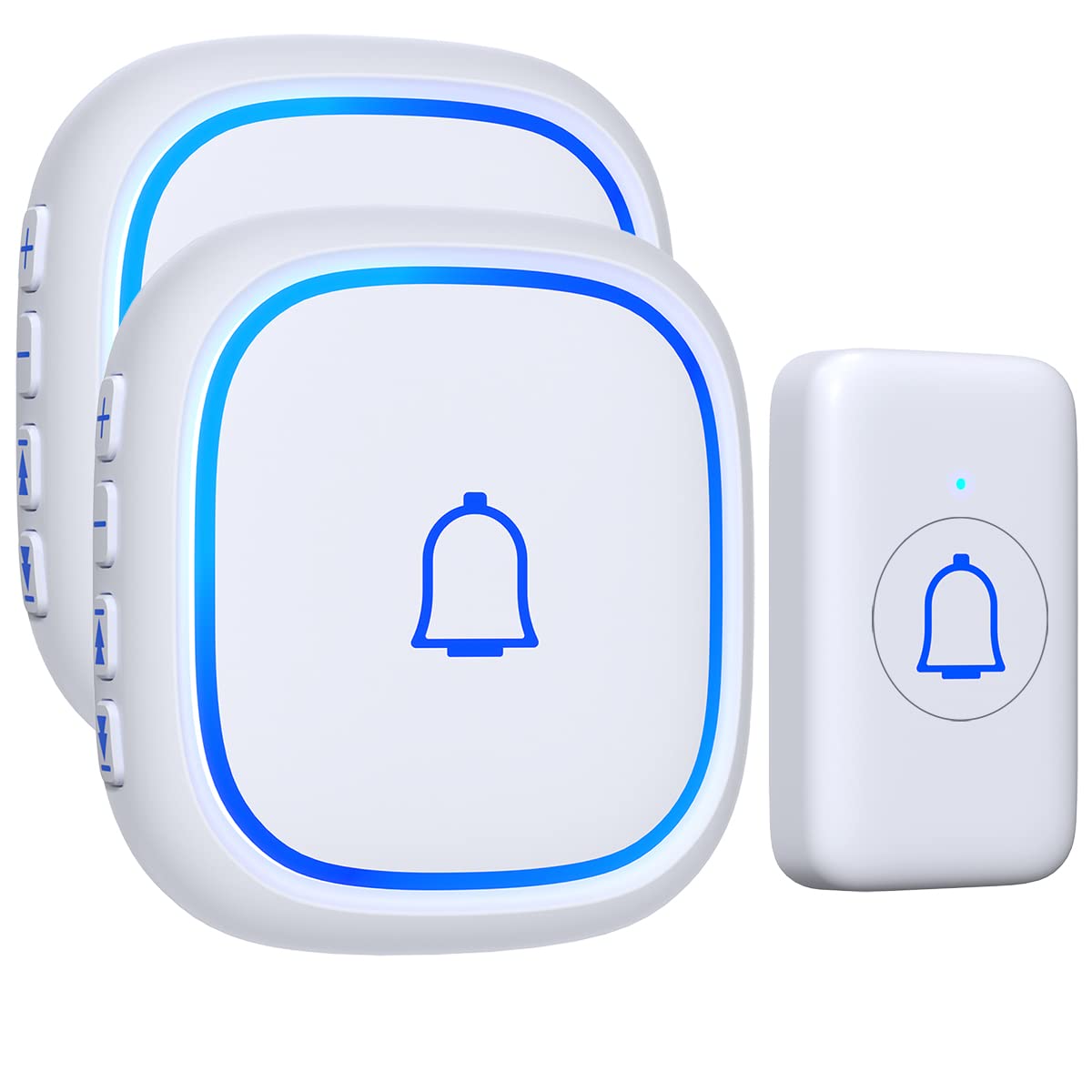 LetsWill wireless doorbell with 1000ft range and a receiver for whole-home coverage