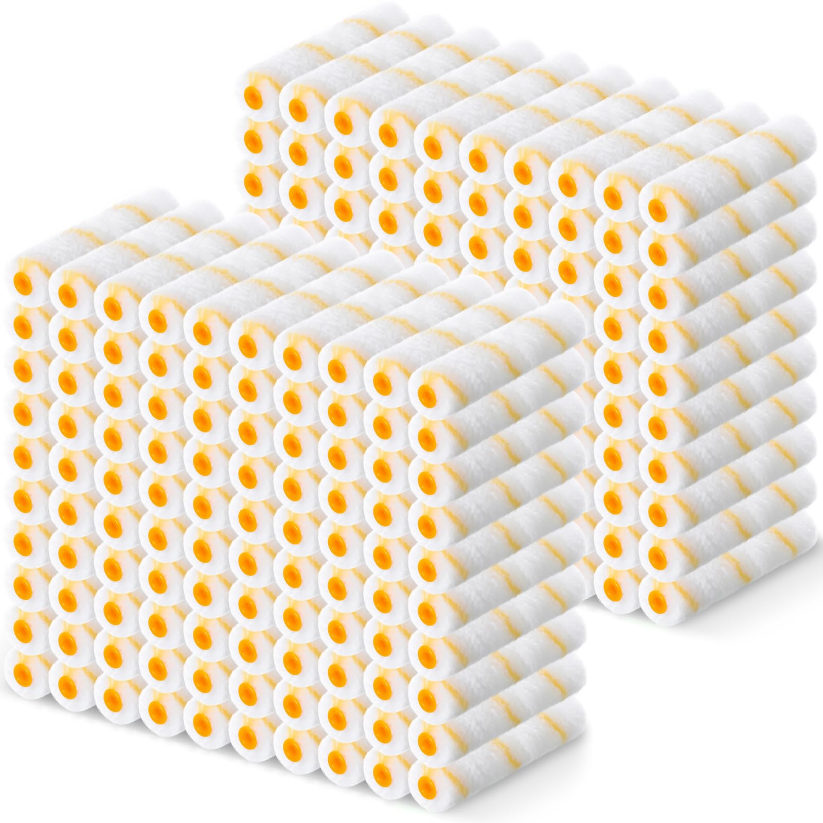 Leumoi 150-pack microfiber roller refills for even coverage and reduced drips.