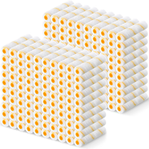 Leumoi 150-pack microfiber roller refills for even coverage and reduced drips.