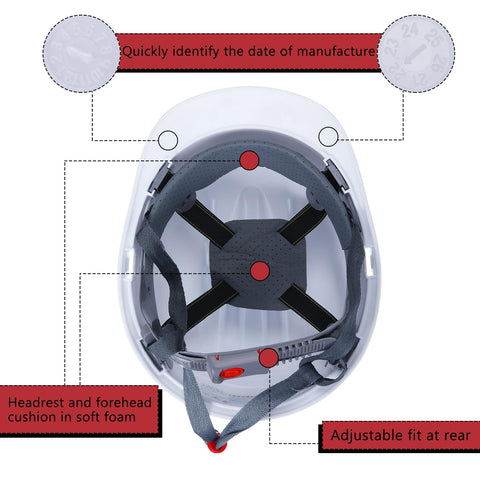 Leumoi adjustable ratchet suspension fits most adults for secure comfort.